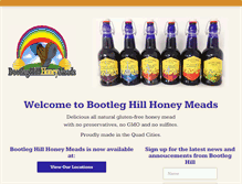 Tablet Screenshot of bootleghill.com